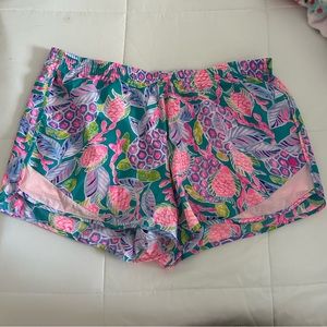 Lilly Pulitzer Ocean View Luxletic Shorts